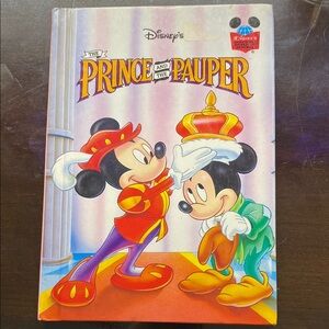 Disney The Prince and the Pauper Hard Back Book